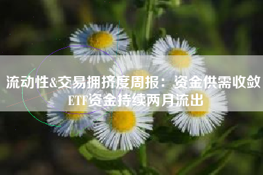 流动性&交易拥挤度周报：资金供需收敛 ETF资金持续两月流出