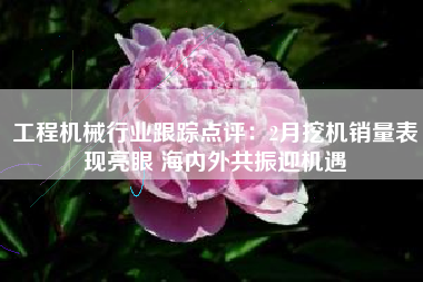 工程机械行业跟踪点评：2月挖机销量表现亮眼 海内外共振迎机遇
