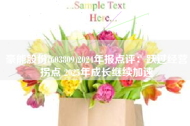 豪能股份(603809)2024年报点评：跃过经营拐点 2025年成长继续加速