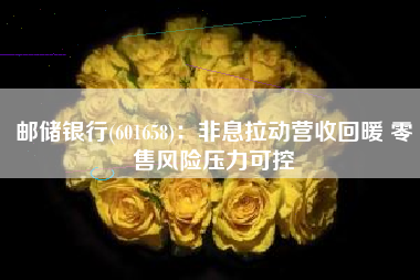 邮储银行(601658)：非息拉动营收回暖 零售风险压力可控