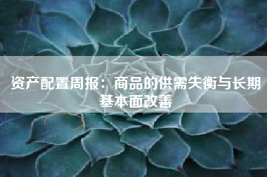 资产配置周报：商品的供需失衡与长期基本面改善