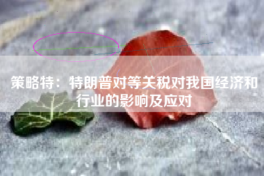 策略特：特朗普对等关税对我国经济和行业的影响及应对