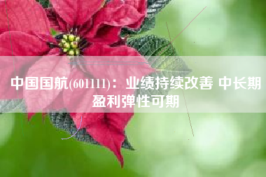 中国国航(601111)：业绩持续改善 中长期盈利弹性可期