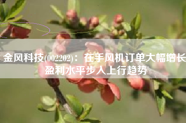 金风科技(002202)：在手风机订单大幅增长 盈利水平步入上行趋势