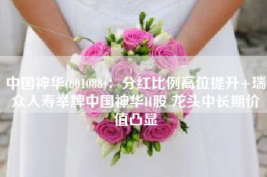 中国神华(601088)：分红比例高位提升+瑞众人寿举牌中国神华H股 龙头中长期价值凸显