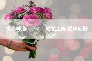 青岛啤酒(600600)：轻装上阵 稳中向好