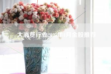 大消费行业2025年4月金股推荐