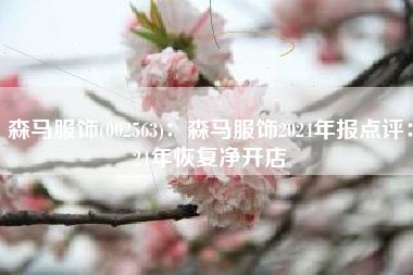 森马服饰(002563)：森马服饰2024年报点评：24年恢复净开店