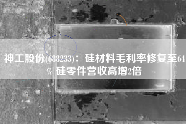神工股份(688233)：硅材料毛利率修复至64% 硅零件营收高增2倍