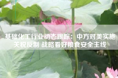 基础化工行业动态跟踪：中方对美实施关税反制 战略看好粮食安全主线