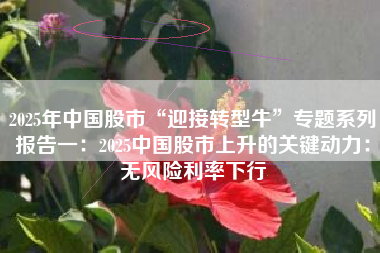 2025年中国股市“迎接转型牛”专题系列报告一：2025中国股市上升的关键动力：无风险利率下行