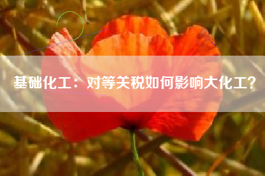基础化工：对等关税如何影响大化工？