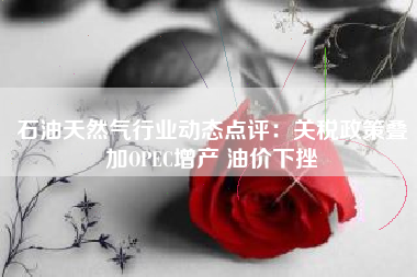 石油天然气行业动态点评：关税政策叠加OPEC增产 油价下挫