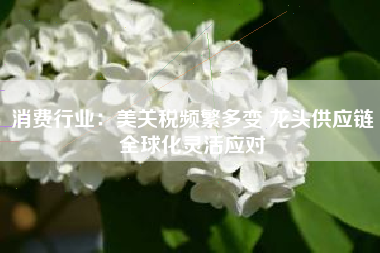 消费行业：美关税频繁多变 龙头供应链全球化灵活应对