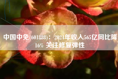 中国中免(601888)：2024年收入565亿同比降16% 关注修复弹性