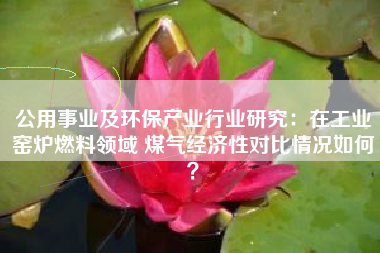 公用事业及环保产业行业研究：在工业窑炉燃料领域 煤气经济性对比情况如何？
