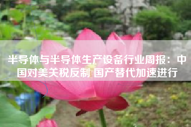 半导体与半导体生产设备行业周报：中国对美关税反制 国产替代加速进行