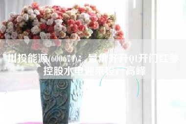 川投能源(600674)：量价齐升Q1开门红参 控股水电迎来投产高峰