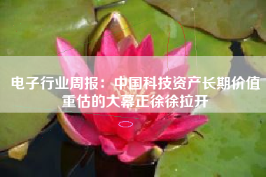 电子行业周报：中国科技资产长期价值重估的大幕正徐徐拉开