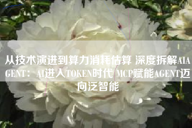 从技术演进到算力消耗估算 深度拆解AIAGENT：AI进入TOKEN时代 MCP赋能AGENT迈向泛智能