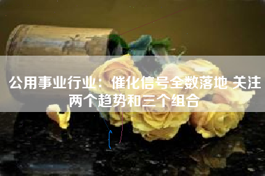 公用事业行业：催化信号全数落地 关注两个趋势和三个组合