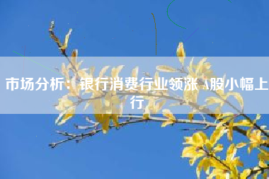 市场分析：银行消费行业领涨 A股小幅上行