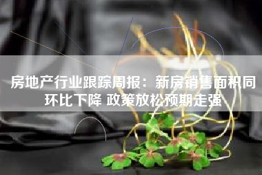 房地产行业跟踪周报：新房销售面积同环比下降 政策放松预期走强