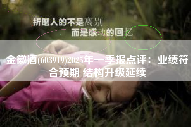 金徽酒(603919)2025年一季报点评：业绩符合预期 结构升级延续