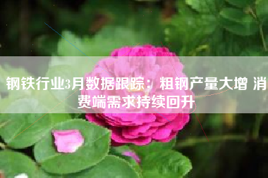 钢铁行业3月数据跟踪：粗钢产量大增 消费端需求持续回升