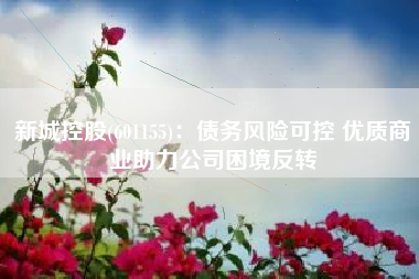 新城控股(601155)：债务风险可控 优质商业助力公司困境反转