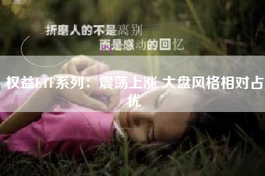 权益ETF系列：震荡上涨 大盘风格相对占优