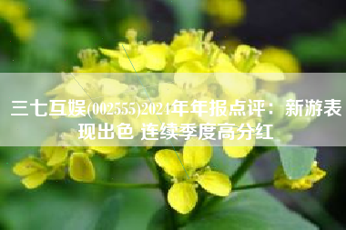 三七互娱(002555)2024年年报点评：新游表现出色 连续季度高分红