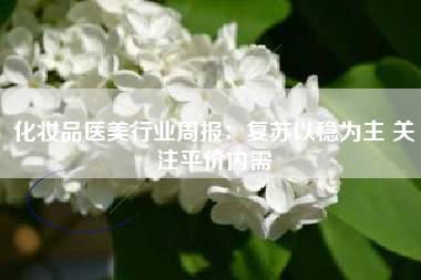 化妆品医美行业周报：复苏以稳为主 关注平价内需