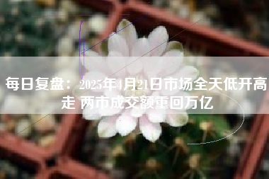 每日复盘：2025年4月21日市场全天低开高走 两市成交额重回万亿