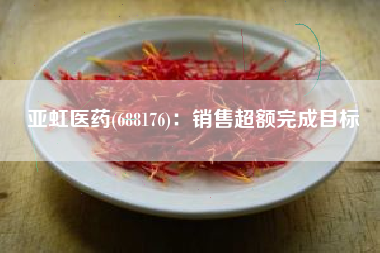 亚虹医药(688176)：销售超额完成目标