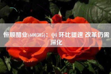 恒顺醋业(600305)：Q4 环比提速 改革仍需深化