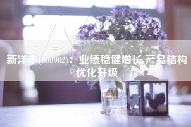 新洋丰(000902)：业绩稳健增长 产品结构优化升级