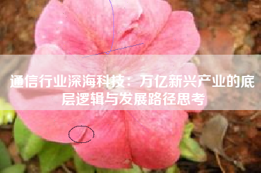 通信行业深海科技：万亿新兴产业的底层逻辑与发展路径思考