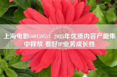 上海电影(601595)：2025年优质内容产能集中释放 看好IP业务成长性