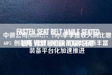 中微公司(688012)：24Q4单季度收入同比增60% 创新高 薄膜沉积设备品类不断丰富 装备平台化加速推进