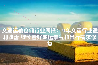 交通运输仓储行业周报：24年交运行业盈利改善 继续看好油运景气和出行需求修复