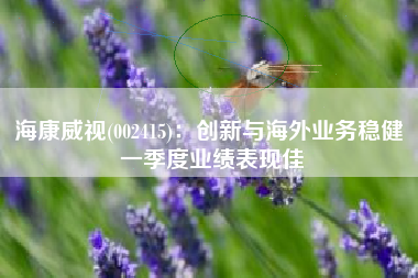 海康威视(002415)：创新与海外业务稳健 一季度业绩表现佳