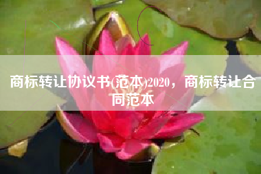 商标转让协议书(范本)2020,商标转让合同范本 商标转让协议书(范本)2020,商标转让合同范本