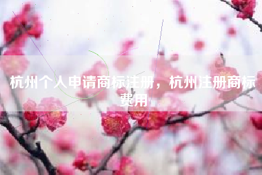 杭州个人申请商标注册,杭州注册商标费用 杭州个人申请商标注册,杭州注册商标费用