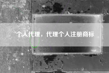 个人代理,代理个人注册商标 个人代理,代理个人注册商标
