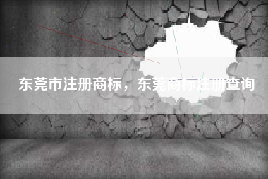 东莞市注册商标,东莞商标注册查询 东莞市注册商标,东莞商标注册查询