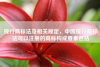 现行商标法及相关规定,中国现行商标法可以注册的商标构成要素包括 现行商标法及相关规定,中国现行商标法可以注册的商标构成要素包括
