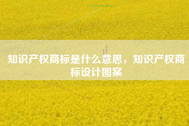 知识产权商标是什么意思，知识产权商标设计图案