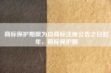 商标保护期限为自商标注册公告之日起年，商标保护期