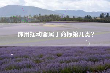 床用摆动器属于商标第几类? 床用摆动器属于商标第几类?